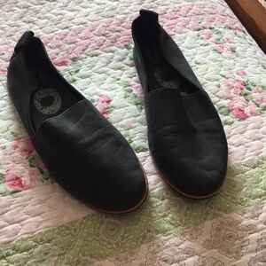 Sorel Black Suede Flats